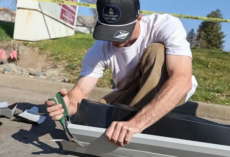 Gutter Joint Sealing & Leak Repair